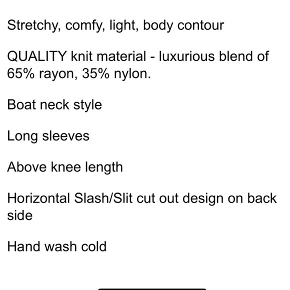 🔥NWOT Skull Cashmere Black Knit Dress. - Picture 11 of 12